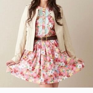Matilda Jane Women's Leah Floral Patchwork Retro Fit & Flare Sleeveless …